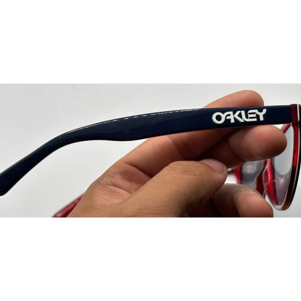 Oakley Frogskins LX OO2043-06 Red and Blue Sunglasses